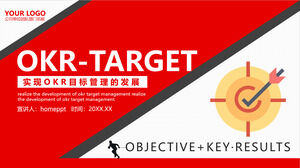 OKR-TARGET实现OKR目标管理发展PPT下载