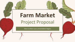 Vorschlag für ein Agrarmarktprojekt