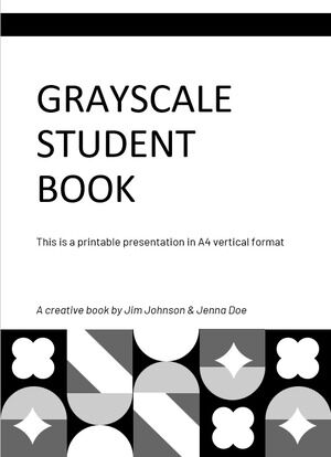 Buku Siswa Grayscale