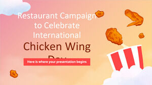 Restaurant Campaign to Celebrate International Chicken Wing Day