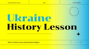 Lección de historia de Ucrania