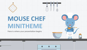 Minimotyw Mouse Chef