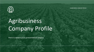 Profilo aziendale agroalimentare