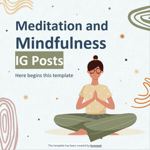 Meditasyon ve Farkındalık IG Gönderileri