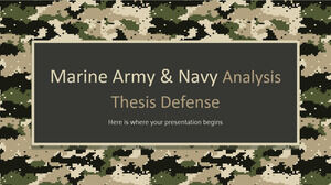 Soutenance de thèse d'analyse de l'armée de l'air et de la marine