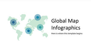 Infografiki mapy globalnej