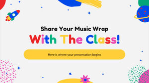 あなたのミュージックラップをクラスで共有しましょう！