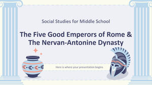 Nauki społeczne dla gimnazjum: pięciu dobrych cesarzy Rzymu i dynastia Nervan-Antonine