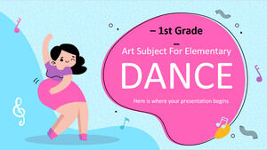 Pelajaran Seni untuk SD - Kelas 1: Tari