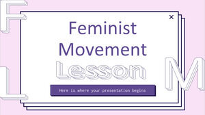 บทเรียนการเคลื่อนไหวสตรีนิยม