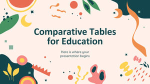 Comparative Tables for Education