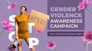 Campaña de sensibilización sobre la violencia de género