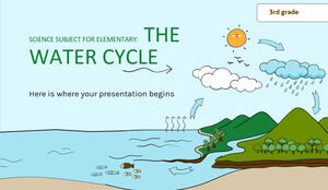 小學至三年級科學科目：水循環