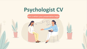 Psychologist CV