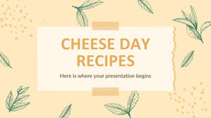 Рецепты сырного дня