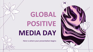 Globaler Tag der positiven Medien