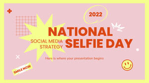 Nationaler Selfie-Tag für soziale Medien