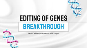Editarea Genes Breakthrough