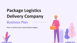 Geschäftsplan für Paketlogistik-Lieferunternehmen
