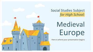 موضوع الدراسات الاجتماعية للمدرسة الثانوية - الصف العاشر: العصور الوسطى في أوروبا