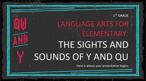 Seni Bahasa untuk SD - Kelas 1: Suara y dan qu