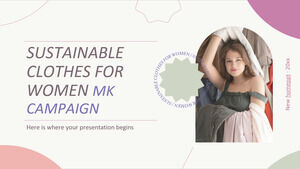 MK 女性可持续服装运动