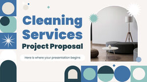 اقتراح مشروع خدمات التنظيف