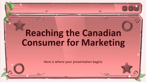 Raggiungere il consumatore canadese per il marketing