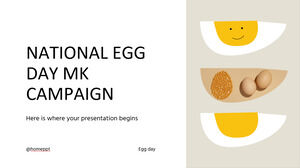 Ulusal Yumurta Günü MK Kampanyası