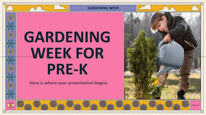 Gartenwoche für Vorschulkinder