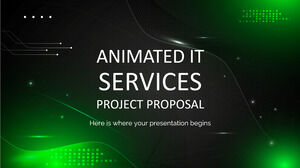 Animasyonlu Bilişim Hizmetleri Proje Önerisi