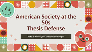 50 年代のアメリカ社会 - 論文防衛