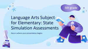 小學 - 五年級語言藝術科目：狀態模擬評估