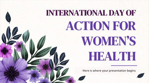 Ziua Internațională de Acțiune pentru Sănătatea Femeii 2022