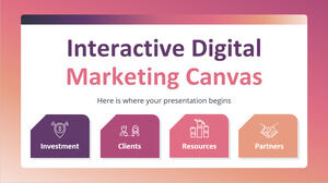 Pânză interactivă de marketing digital