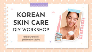 Taller de bricolaje para el cuidado de la piel coreano