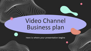 Video Kanalı İş Planı