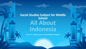 موضوع الدراسات الاجتماعية للمدرسة المتوسطة: كل شيء عن إندونيسيا