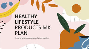 Produse pentru stil de viață sănătos MK Plan