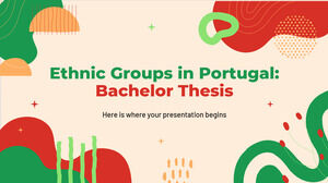 Grupuri etnice în Portugalia: teză de licență