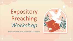 Expository-Predigt-Workshop