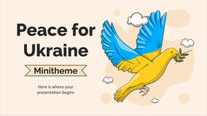 Minitema Pace pentru Ucraina