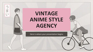 Agenzia di stile anime vintage