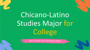 Chicano-Latino Studies วิชาเอกสำหรับวิทยาลัย