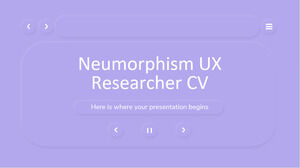 CV del Investigador de Neumorfismo UX