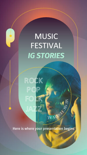 Storie IG del festival musicale