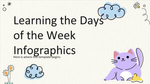 Nauka infografiki dni tygodnia