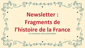 프랑스 역사 단편 뉴스레터