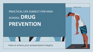 Materia di vita pratica per la scuola superiore - 9a elementare: prevenzione della droga