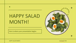 Bon mois de la salade !